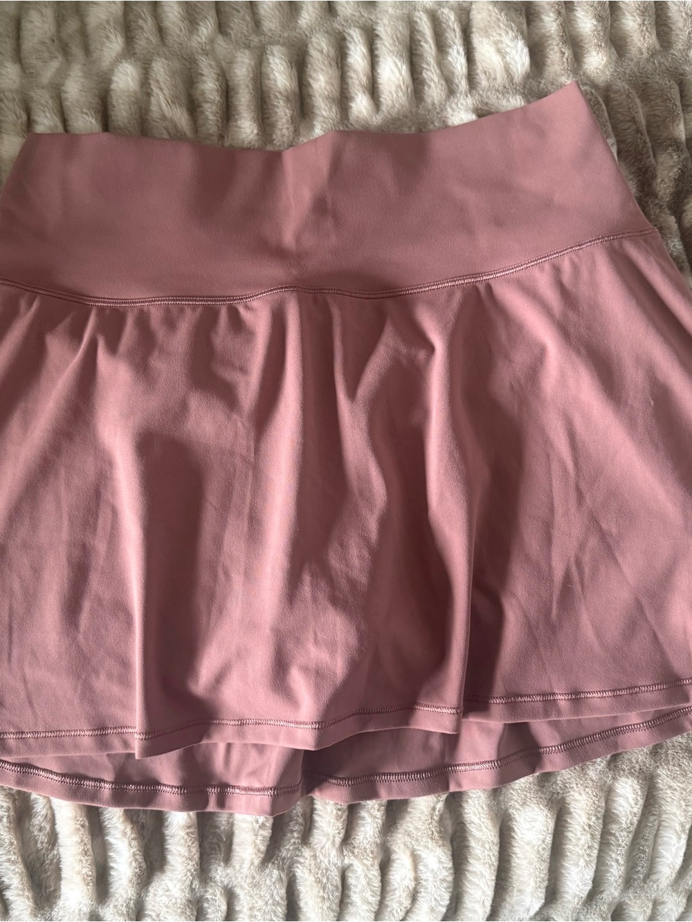 Vuori Rust Brown Circle Skater Skirt - Picture 4 of 4